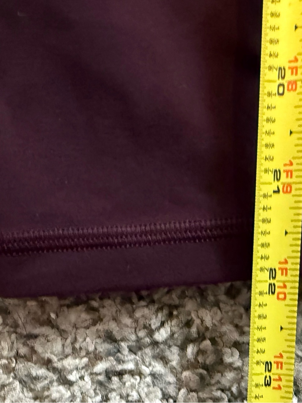 Athleta Maroon Sports Bra & Leggings Set - Picture 3 of 13